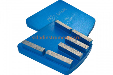 Франкфурт по бетону №0 (6 сегментов; 40х8х10 мм) Diam 110510