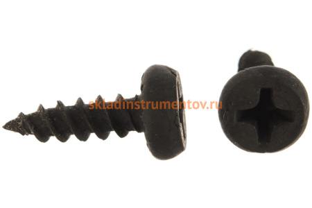 Саморезы оксидированные по листовому металлу 22000 шт. (3,5х11 мм; PH2; ТФ0) ЗУБР 4-300110-35-11