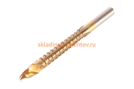 Сверло-фреза универсальное HSS-TIN (6х88 мм) MATRIX 72826