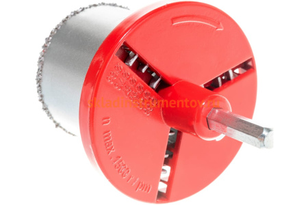 Набор коронок по керамической плитке (33-73 мм) MATRIX 72840