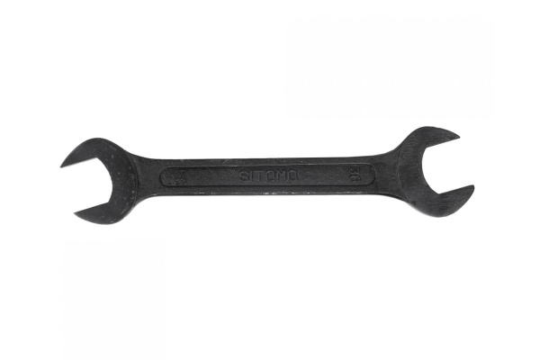 Гаечный рожковый двусторонний ключ SITOMO 34х36 окс. 131020
