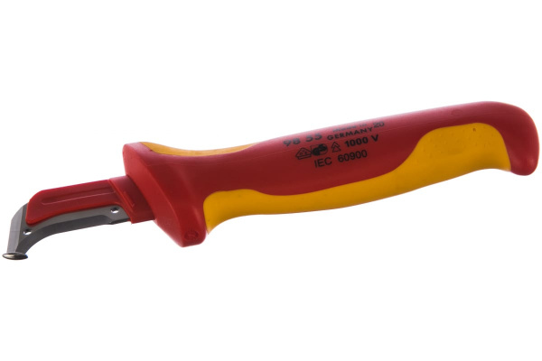 Нож для снятия изоляции с пяткой KNIPEX KN-9855