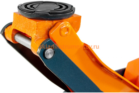 Подкатной гаражный домкрат Ombra OHT233 3 т, уменьшенная высота подхвата 90-458 мм 55406