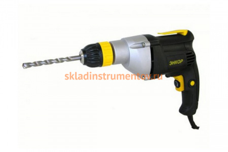 Дрель Энкор ДЭ-500ЭР/10М 50068