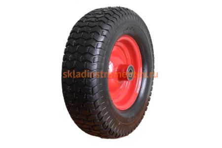 Колесо с симметричной металлической ступицей (16 x 6.50-8; 410 мм; с подшипником 16 мм) MFK-TORG PR3008(16)