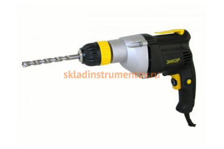 Дрель Энкор ДЭ-500ЭР/10М 50068