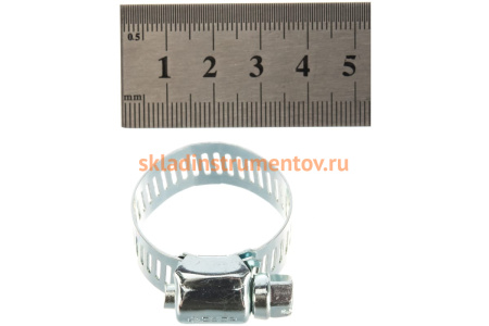 Стальные хомуты Зубр МАСТЕР с просечной лентой ПЛ-12,7, 16-32мм, 100шт 37805-016-32-100