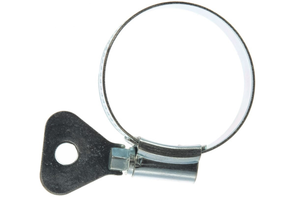 Металлические, червячные хомуты СИБРТЕХ 32-44мм, ширина 12мм, W1, с металлическим ключом, 2шт 476537