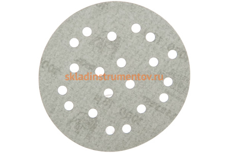Шлифовальный круг для сухой обработки Q.SILVER (125 мм; Р1000; 19 отв.; 50 шт.) MIRKA 3665005092