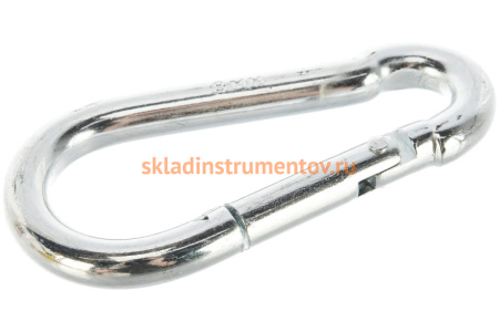 Карабин оцинкованный DIN 5299С 25 шт. (8 мм; ТФ5) Зубр 4-304545-08