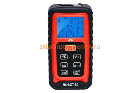 Лазерный дальномер ADA Robot 80 А00288