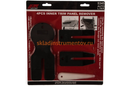 Набор съемников пистонов обшивки автомобиля 3 шт JTC-5345