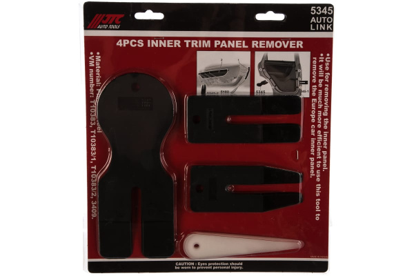 Набор съемников пистонов обшивки автомобиля 3 шт JTC-5345