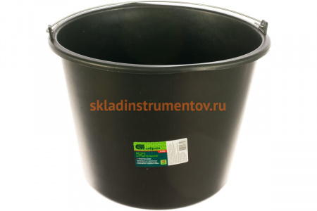 Строительное пластмассовое ведро на 12 л СИБРТЕХ 81434