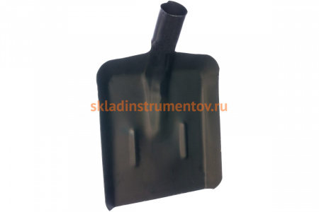 Совковая лопата ЛСП с рёбрами жёсткости, без черенка, черная Павлово СПЕЦ КПБ-ЛСПЧ