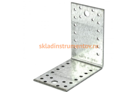Крепежный уголок СИБРТЕХ 2,5мм КU 105x105x65 мм 464073
