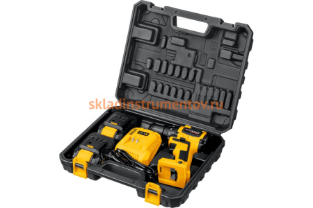 Бесщеточная дрель-шуруповерт STEHER CDB-200-2