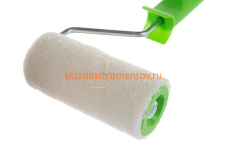 Валик СИБРТЕХ ВЕЛЮР с ручкой 100 мм ворс 5 мм 80132
