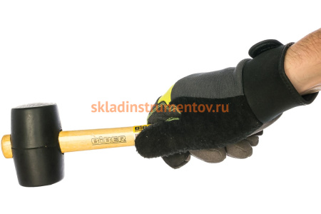 Киянка с деревянной ручкой 45мм Biber 85391 тов-080758
