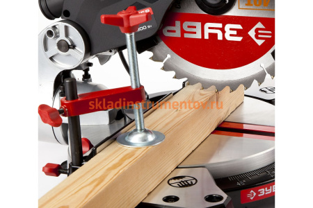 Торцовочная комбинированная пила Зубр МАСТЕР ЗПТК-305-1900
