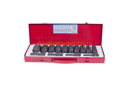 Ложемент для набора ударных глубоких торцевых головок 4416SP, PVC KING TONY 84441615H