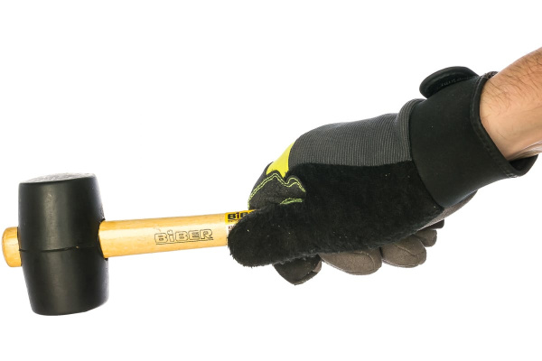 Киянка с деревянной ручкой 45мм Biber 85391 тов-080758