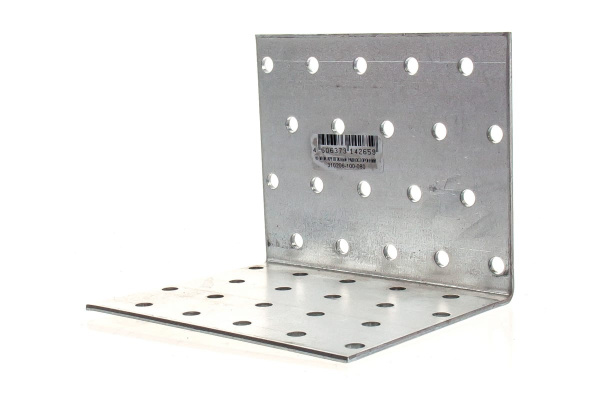 Крепежный равносторонний уголок ЗУБР УКР-2.0 100х80х80 х 2мм 310206-100-080