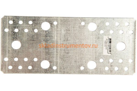 Крепежная пластина ЗУБР КП-2.5 210х90 х 2.5мм 31023-210