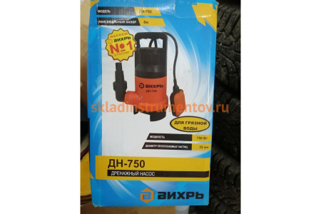 Дренажный насос Вихрь ДН-750