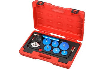 Набор для тестирования герметичности системы охлаждения МАСТАК, кейс, 9 предметов 103-40009C