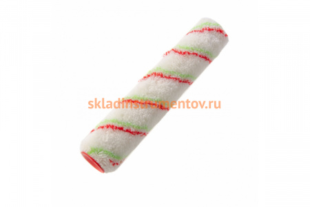 Сменный валик Сибртех Эмали, 250 мм, ворс 12 мм, D-36 мм, D ручки -6 мм, полиамид,полиакрил 80203