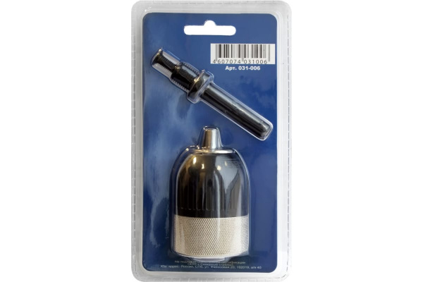 Патрон БЗП (13 мм; 1/2-20 UNF + адаптер) ПРАКТИКА 031-006