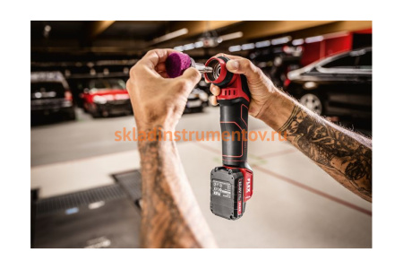 Умная аккумуляторная полировальная машина FLEX PXE 80 10.8-EC/2.5 Set 418102