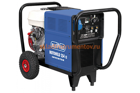Сварочный инвертор с бензиновым генератором BlueWeld Motoweld 254 CE 815704