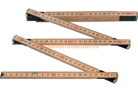 Усиленный складной метр KRAFTOOL MRE 34728