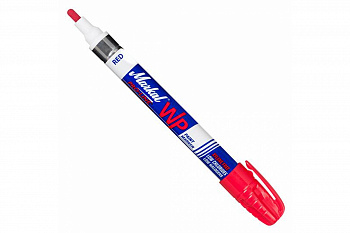 Маркер для мокрых поверхностей Markal Pro-Line WP, 3 мм, красный 96932