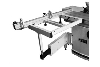 Стол каретки 570х730 мм с телескопической ногой и выдвижным упором 2500 мм для JTS-700L Jet 10000063