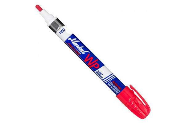 Маркер для мокрых поверхностей Markal Pro-Line WP, 3 мм, красный 96932