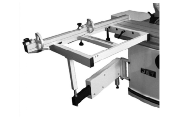 Стол каретки 570х730 мм с телескопической ногой и выдвижным упором 2500 мм для JTS-700L Jet 10000063