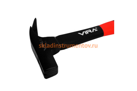 Молоток кровельщика 600г c фибергласовой ручкой VIRA 900221