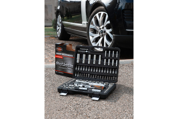 Профессиональный набор инструментов 110 предметов AV Steel AV-011110