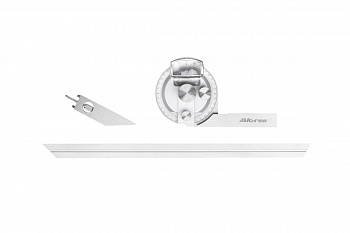 Угломер с нониусом и лупой Micron 0-360 МИК 34187