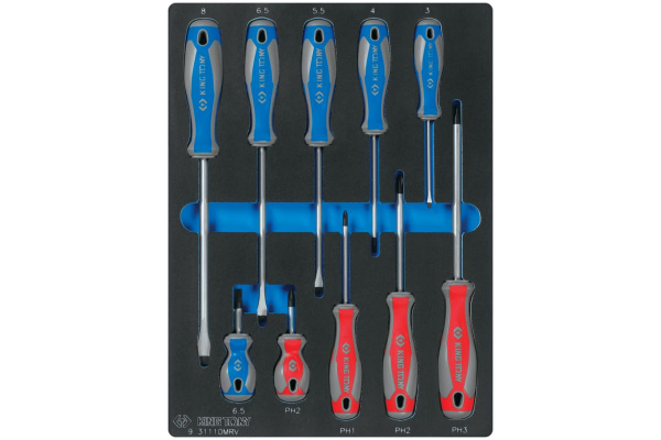 Ложемент для набора отверток 9-31110MRV, EVA KING TONY 85813432B