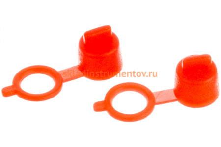 Защитный колпачок для пресс-масленок из пластика красный 24 мм GROZ GR46725