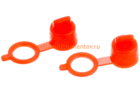 Защитный колпачок для пресс-масленок из пластика красный 24 мм GROZ GR46725