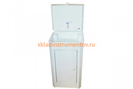 Дачный умывальник Вихрь КОМФОРТ, с подогревом, пластиковая мойка, цвет белый 74/4/9