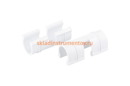 Зажим для крепления плёнки к каркасу парника PALISAD d-20 мм, 10 шт 64426