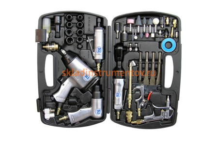 Набор: 5 пневмоинструментов + 60 аксессуаров SUMAKE ST-62 K 7318