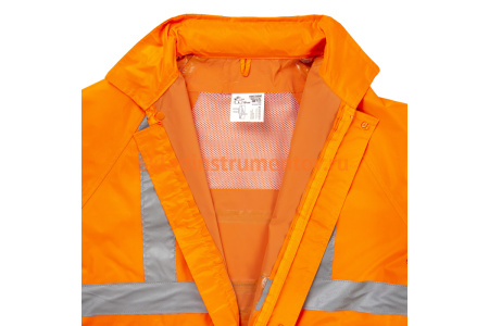 Влагозащитный костюм 2Hands повышенной видимости, оранжевый, 3XL KP1HV