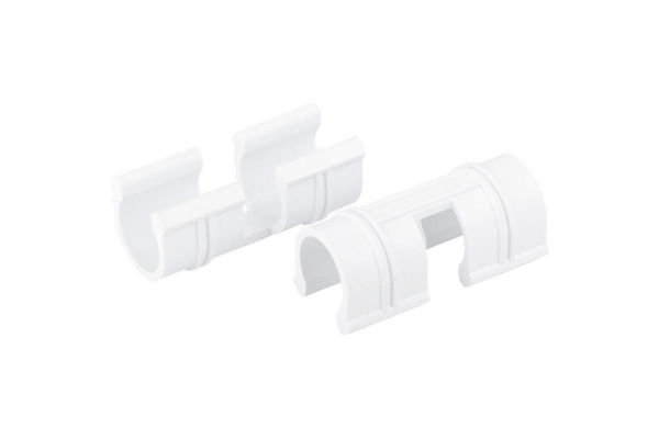 Зажим для крепления плёнки к каркасу парника PALISAD d-20 мм, 10 шт 64426